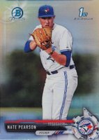 2017 Bowman Draft #BDC119 Nate Pearson Chrome-Refractor Baseball Card