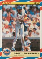1988 Fleer Superstars #38 Darryl Strawberry Baseball Card