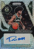2023 Panini Prizm Rookie Signatures #RSIAJJ Andre Jackson Jr. Mojo Basketball Card