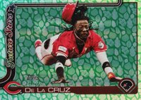 2025 Topps #150 Elly de La Cruz Holiday Baseball Card