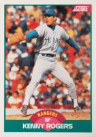 1989 Score Traded #107T Kenny Rogers Baseball Card
