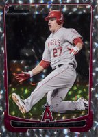 2012 Bowman #34 Mike Trout Silver Ice Baseball Card