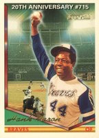 1994 Topps Gold #715 Hank Aaron Baseball Card
