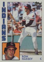 1984 Topps #308 Ron Hassey Baseball Card