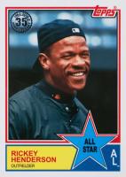 2018 Topps 1983 Topps Baseball All-Stars #50 Rickey Henderson Baseball Card