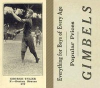 1916 Gimbels #158 Jim Scott Baseball Card
