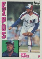 1984 Topps #579 Bob James Baseball Card