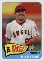 2019 Topps Transcendent VIP Party Mike Trout Through the Years #1965 Mike Trout Baseball Card