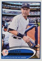 2012 Topps #641 Derek Jeter Baseball Card