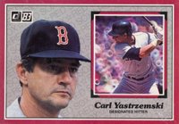 1983 Donruss Action All-Stars #44 Carl Yastrzemski Baseball Card