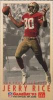 1993 McDonald's Gameday All-Stars #McD15 Jerry Rice Football Card