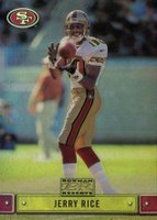 2000 Bowman Reserve #25 Jerry Rice Football Card