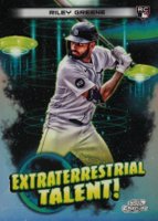 2023 Topps Cosmic Chrome Extraterrestrial Talent #ET5 Riley Greene Baseball Card