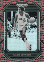 2023 Panini Prizm Draft Picks #79 Magic Johnson Venom Basketball Card