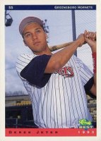 1993 Classic Best #1 Derek Jeter Baseball Card