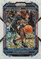 2022 Panini Prizm #281 Allen Iverson White Sparkle Basketball Card