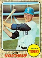1968 Topps #78 Jim Northrup Baseball Card
