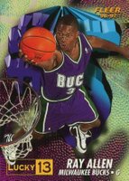 1996 Fleer Lucky 13 #5 Ray Allen Basketball Card