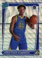 2021 Panini Donruss Optic #190 Jonathan Kuminga Fanatics Box Set Basketball Card