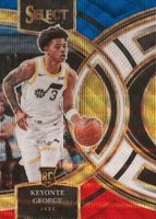 2023 Panini Select #109 Keyonte George Tri-Color Basketball Card