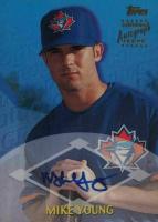 2000 Topps Traded #TTA46 Mike Young Certified Autograph Baseball Card