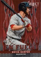2013 Panini Select EN Fuego #EF1 Bryce Harper Baseball Card