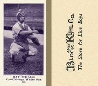 1916 Block & Kuhl (1916) #155 Ray Schalk Baseball Card