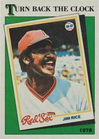 1988 Topps #662 Jim Rice Baseball Card
