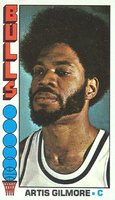 1976 Topps #25 Artis Gilmore Basketball Card