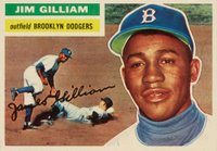 1956 Topps #280 Jim Gilliam Baseball Card