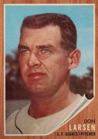 1962 Topps #33 Don Larsen Baseball Card