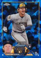 2023 Topps Chrome Update Sapphire Edition #316 Joey Wiemer Baseball Card