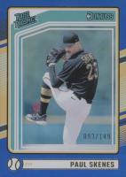 2024 Panini Donruss #131 Paul Skenes Blue Baseball Card