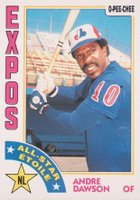 1984 O-Pee-Chee #392 Andre Dawson Baseball Card