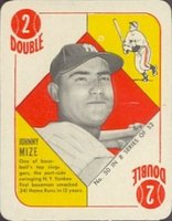 1951 Topps Blue Backs #50 Johnny Mize Baseball Card