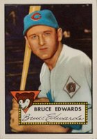 1952 Topps #224 Bruce Edwards Baseball Card