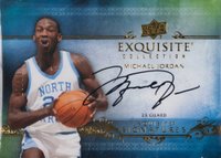 2013 Upper Deck Exquisite Collection Exquisite Signatures #ES-MJ Michael Jordan Basketball Card