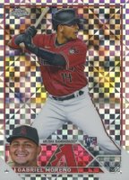 2023 Topps Chrome #189 Gabriel Moreno X-Fractor Baseball Card
