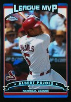 2006 Topps Chrome #273 Albert Pujols Black Refractor Baseball Card