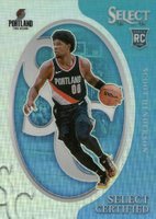 2023 Panini Select Select Certified #19 Scoot Henderson Silver Prizm Basketball Card