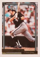 1992 Topps Gold #630 Carlton Fisk Baseball Card