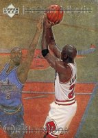 1998 Upper Deck Jordan Tribute #MJ81 Michael Jordan MJ Reflections Basketball Card