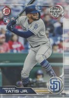 2019 Topps Holiday Bowman  #TH-FTJ Fernando Tatis Jr. Baseball Card