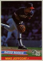 1984 Donruss #43 Mike Jeffcoat Baseball Card