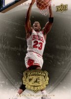2009 Upper Deck Jordan Legacy Gold #86 Michael Jordan Basketball Card