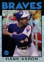 2021 Topps Silver Pack 1986 Chrome Promo #7 Hank Aaron Baseball Card