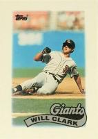 1989 Topps Mini League Leaders #41 Will Clark Baseball Card