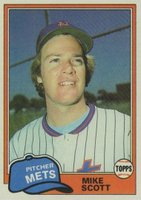 1981 Topps #109 Mike Scott Baseball Card