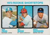 1973 Topps #607 Rookie Shortstops Baseball Card