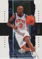 2003 Upper Deck Exquisite Collection #27 Stephon Marbury Basketball Card